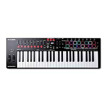 M-AUDIO Oxygen Pro 49 MIDIキーボード　本体のみ Amazon.co.jp: M-Audio USB MIDIキーボードコントローラー 49鍵